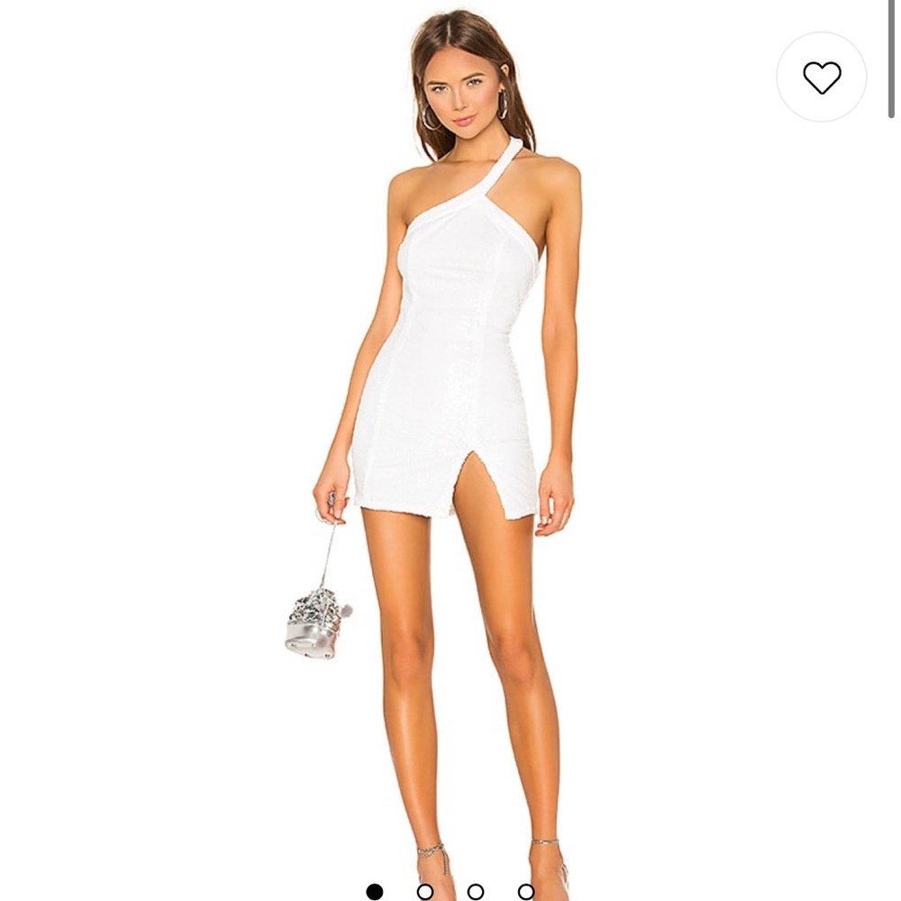 Superdown Cicely Mini Dress in White - Picture 2 of 7